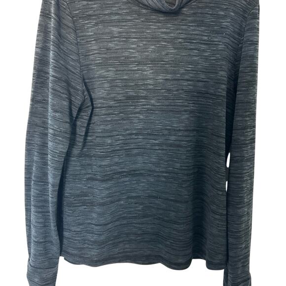 NWOT PRANA Women’s Cowl Neck Space Dye Gauze Long Sleeve Top - Picture 1 of 2